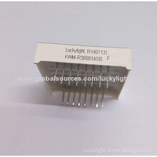 KWM-R30881ASB 3.0*3.0mm Rectangle 8*8 Matrix Array Display for Audio Equipment and Instrument Panels